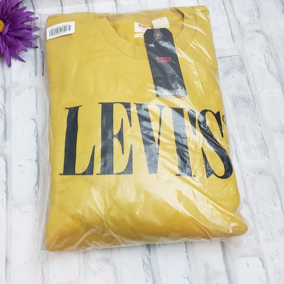 New LEVI'S Graphic Crewneck Sweatshirt, Size XXL - Picture 8 of 8